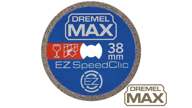 Diamantskæreskive DREMEL® MAX EZ SPEEDCLIC