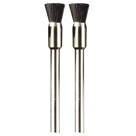 AY 5 NEW Bristle Brushes Nylon 1/8" for Dremel Polish Rotary Tool 