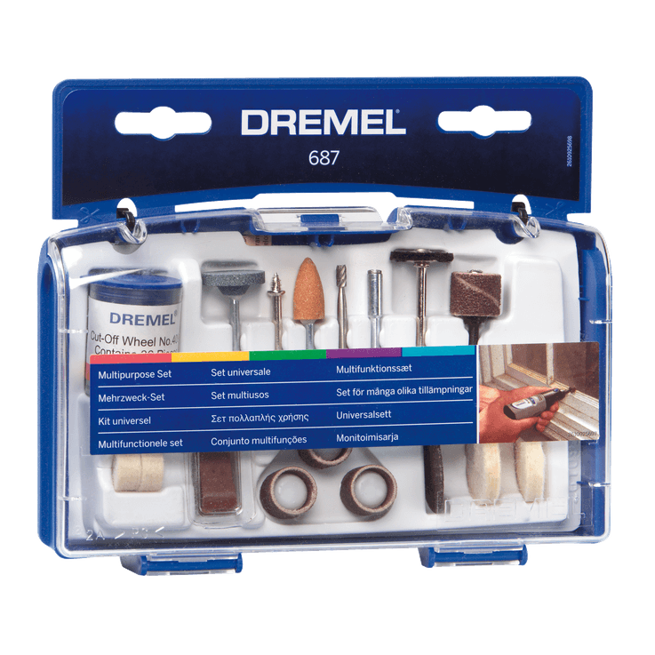 DREMEL Accessory Kit 710-RW2 All Purpose Accessory Storage Kit 160 Accessories