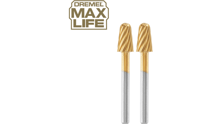 Dremel Max Life 117HP 1/4" (6.4mm) High Performance Rotary Carving Bit