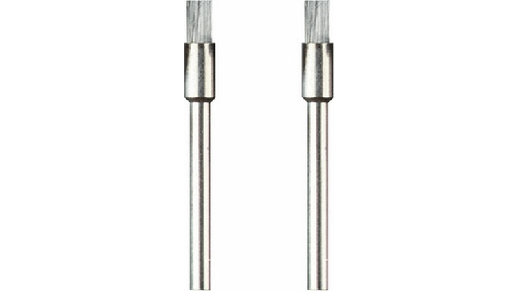 443-02 1/8" Carbon Steel Brushes