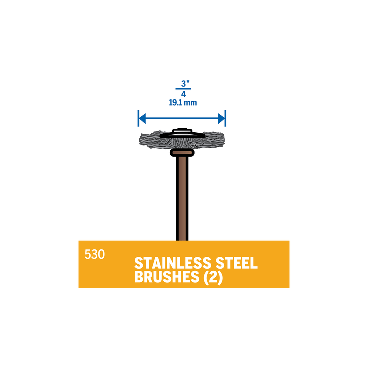 Dremel 530 Stainless Steel Brush