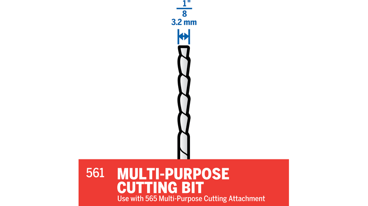 561 MultiPurpose Cutting Bit