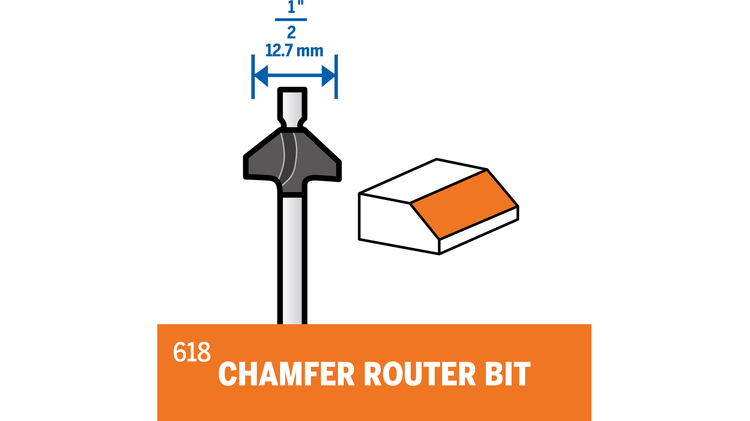Dremel 618 Chamfer Router