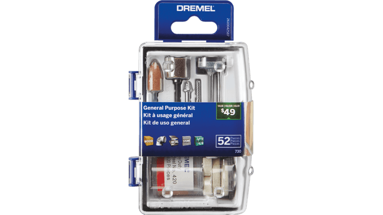 Dremel 730-01 52 Piece General Purpose Accessory Micro Kit