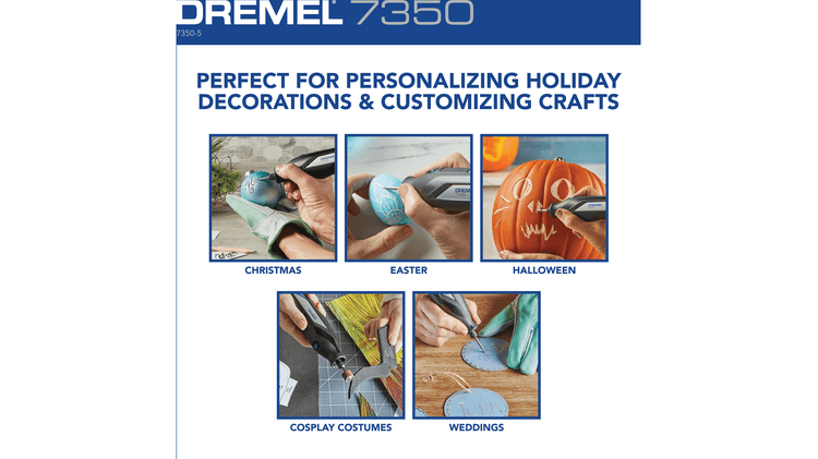 Dremel 7350-5 Cordless Rotary Tool Kit