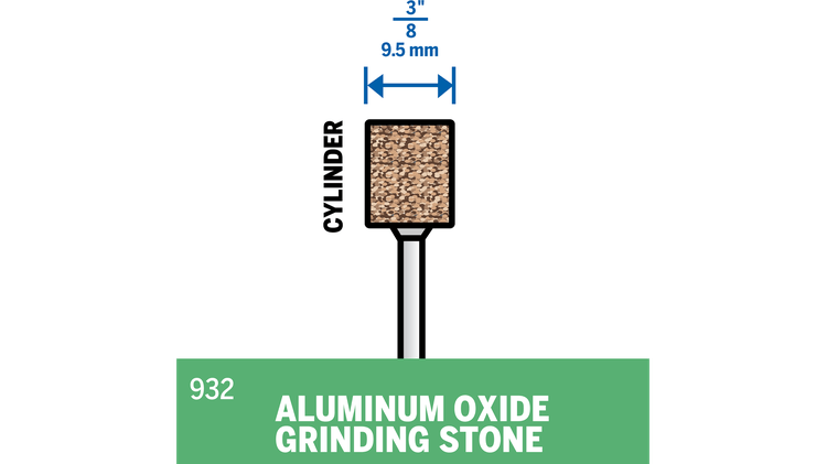 Dremel 932 Aluminum Oxide Grinding Stone