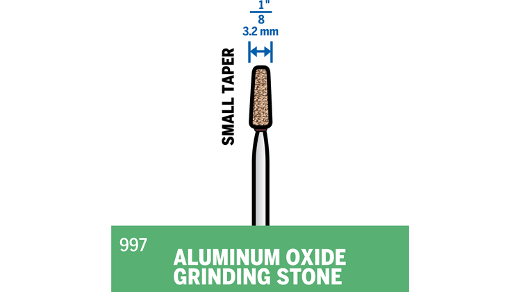 Dremel 997 Aluminum Oxide Grinding Stone