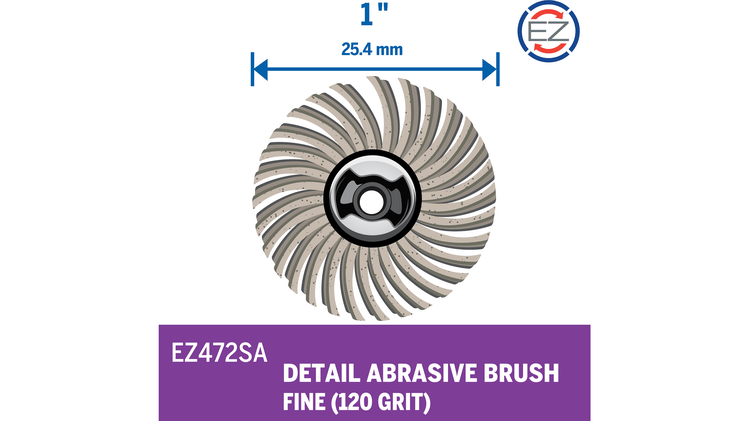 Dremel EZ472SA EZ Lock Detail Abrasive Brush
