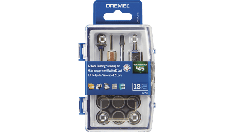 Dremel EZ727-02 EZ Lock™ Sanding and Grinding Rotary Accessory Kit