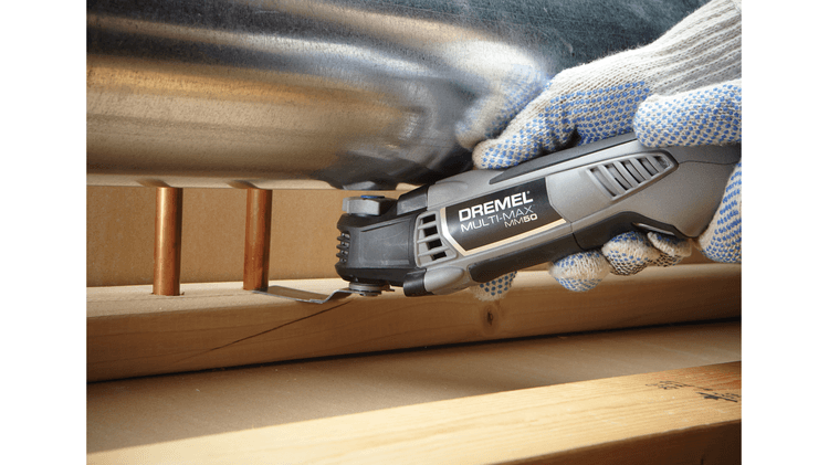 Dremel Universal Quick Fit 1-1/4 in. Bi Metal/ Wood/ Drywall Cutting Oscillating Multi-Tool Blade (1-Piece)