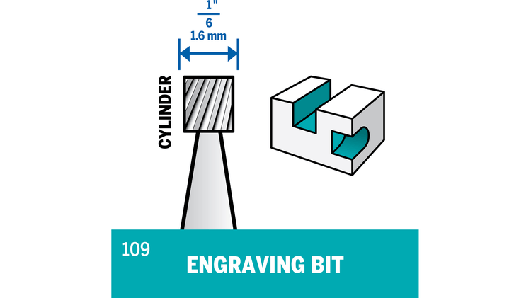 Dremel 109 Engraving Bit