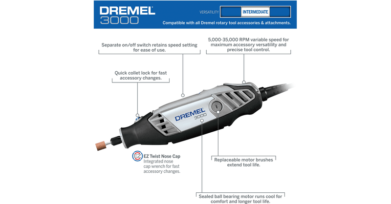 is Rettidig Lav aftensmad 4000-1/26 Corded Rotary Tools | Dremel