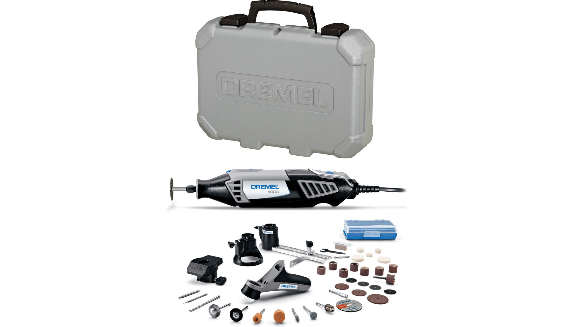 Dremel® 4000-6/50 4000-Series Variable Speed Rotary Tool Kit w/ 6  Attachments & 50 Accessories