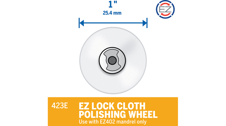 423E EZ Lock Cloth Polishing Wheel