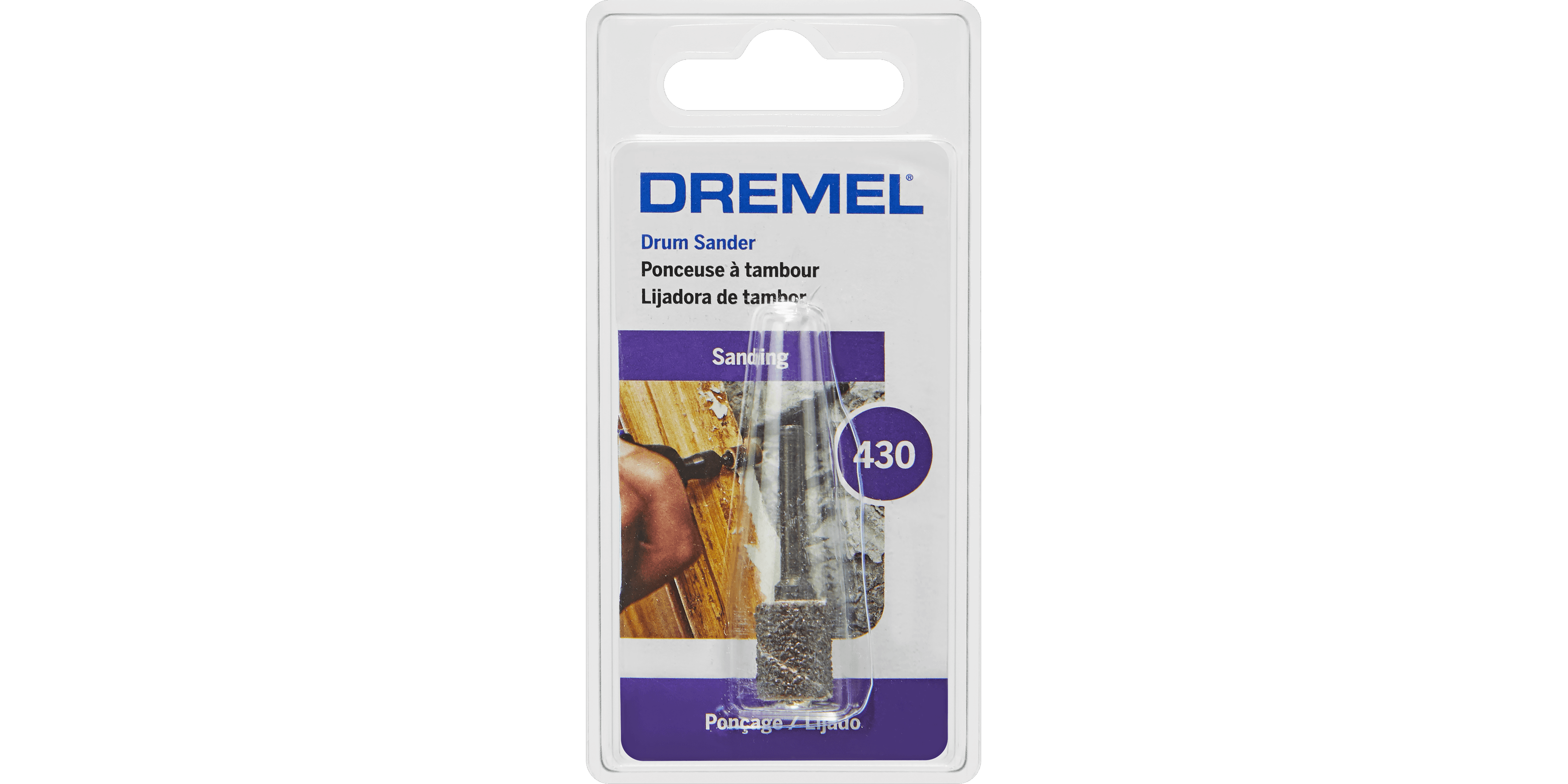 Dremel 1/4 in. Rotary Tool Sanding Drum for Rust and Rubber 430 - The Home  Depot