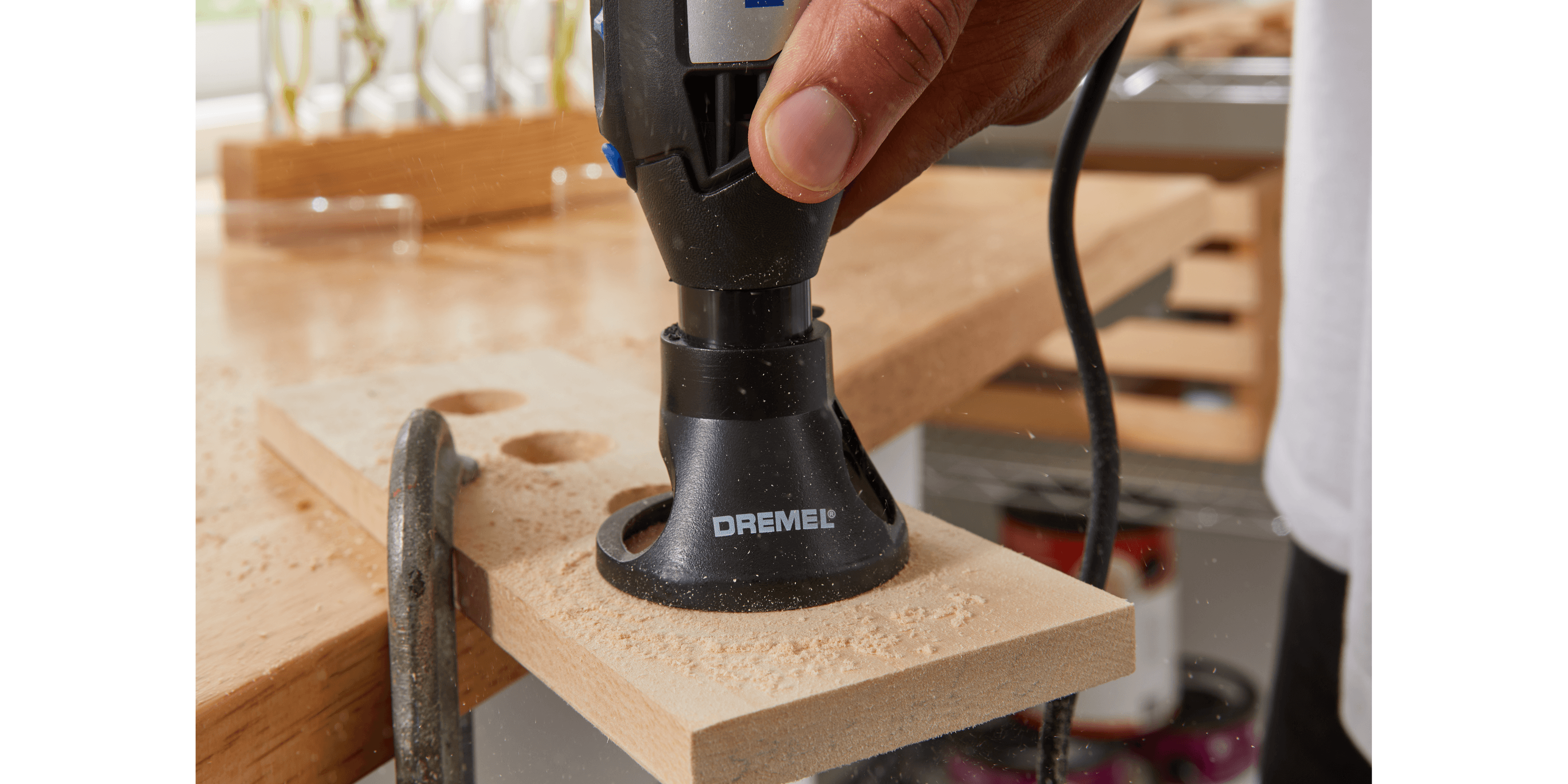 Wood Carving Attachment for Drill machine