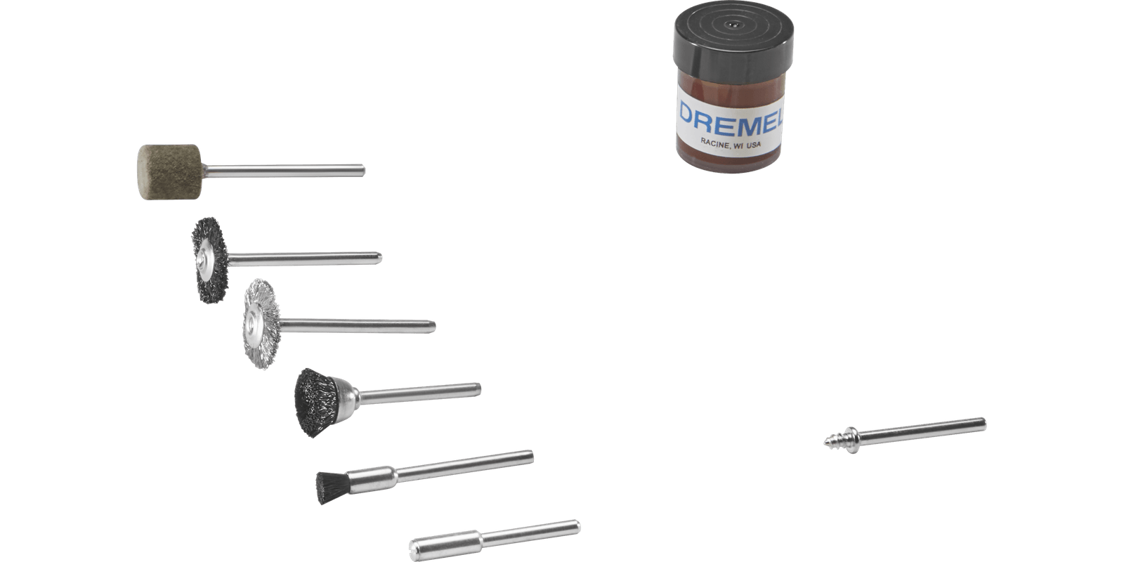 Dremel 726-02 20 PC Cleaning/Polishing Accessory Micro Kit