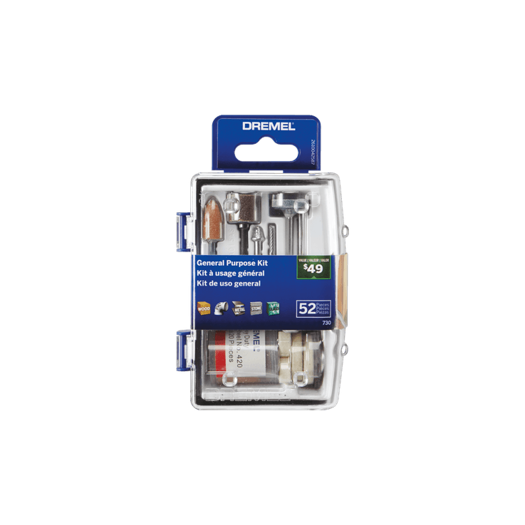 Dremel 730-01 52 Piece General Purpose Accessory Micro Kit