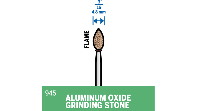 Dremel 945 Aluminum Oxide Grinding Stone