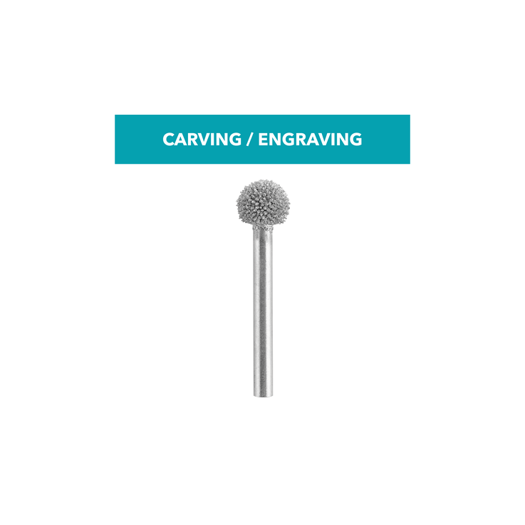 9935 Structured Tungsten Carbide Carving Bit (Ball)