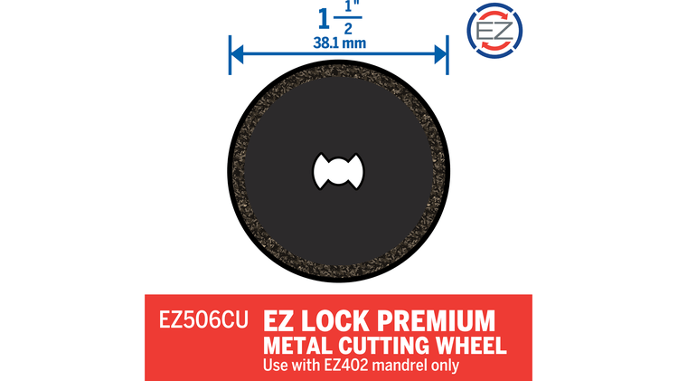 Dremel EZ506CU EZ Lock Premium Metal Cutting Wheel