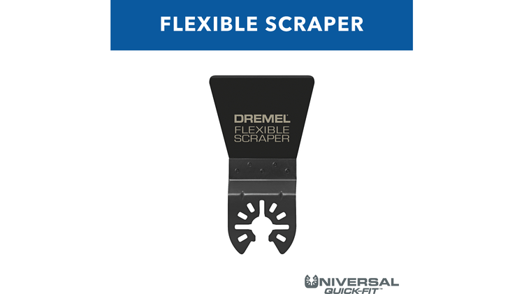 Dremel Universal Quick Fit 2 in. Flexible Scraper Oscillating Multi-Tool Blade (1-Piece)