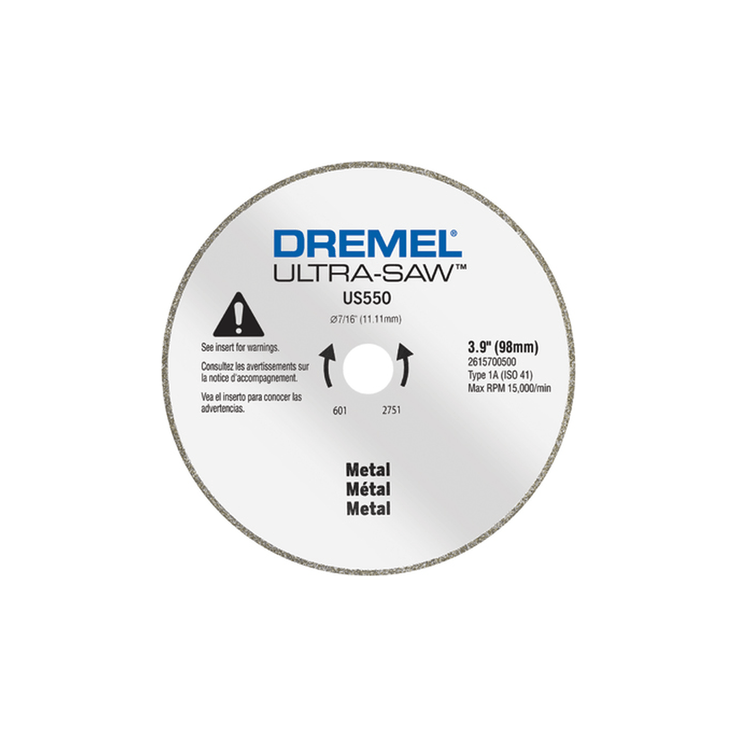 Dremel Ultra-Saw US550 4" Diamond Grit Metal Cutting Wheel