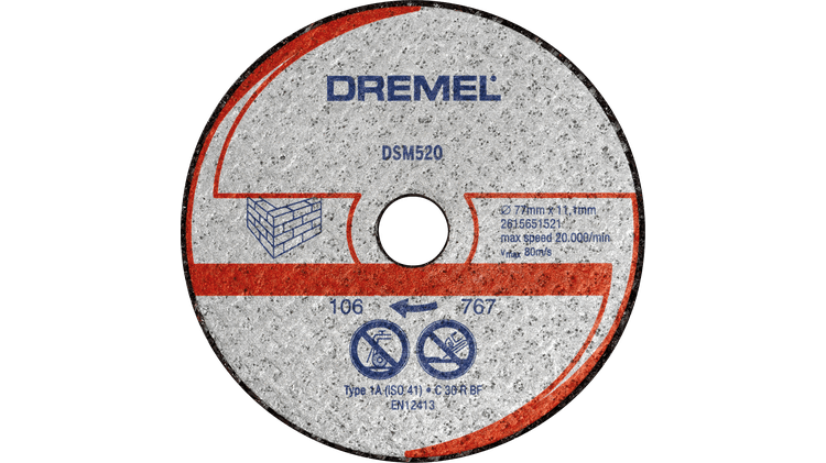 experiencia mando Abundante Disco de corte de mampostería DREMEL® DSM20 Cortar | Dremel