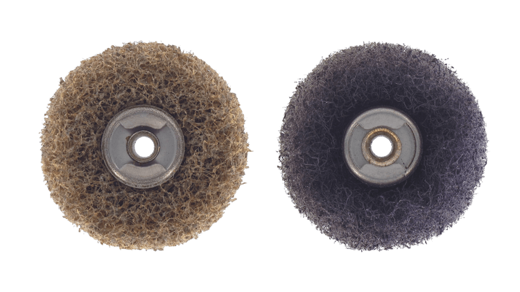 DREMEL® EZ SpeedClic: discos de pulir abrasivos de acabado, grano 180 y 280