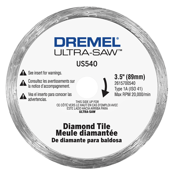 Disco de corte de baldosas de diamante Ultra-Saw US540 89 mm