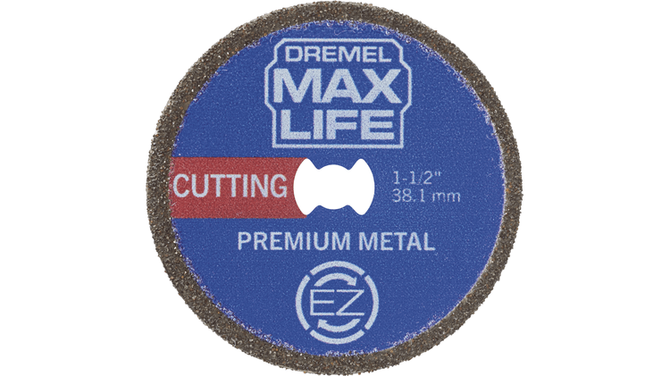 Disco de corte de metal Premium Dremel Max Life EZ506HP de 1-12