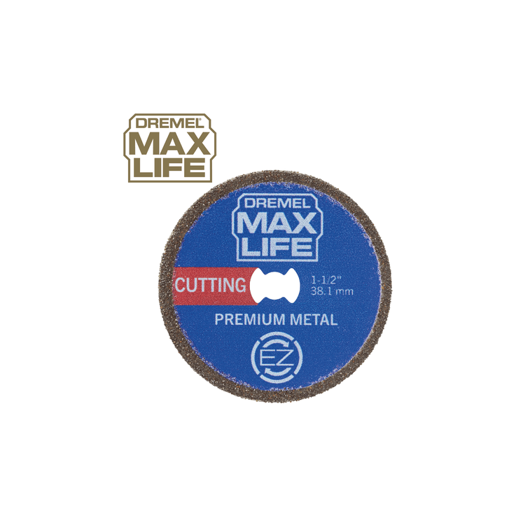 Disco de corte de metal Premium Dremel Max Life EZ506HP de 1-12"