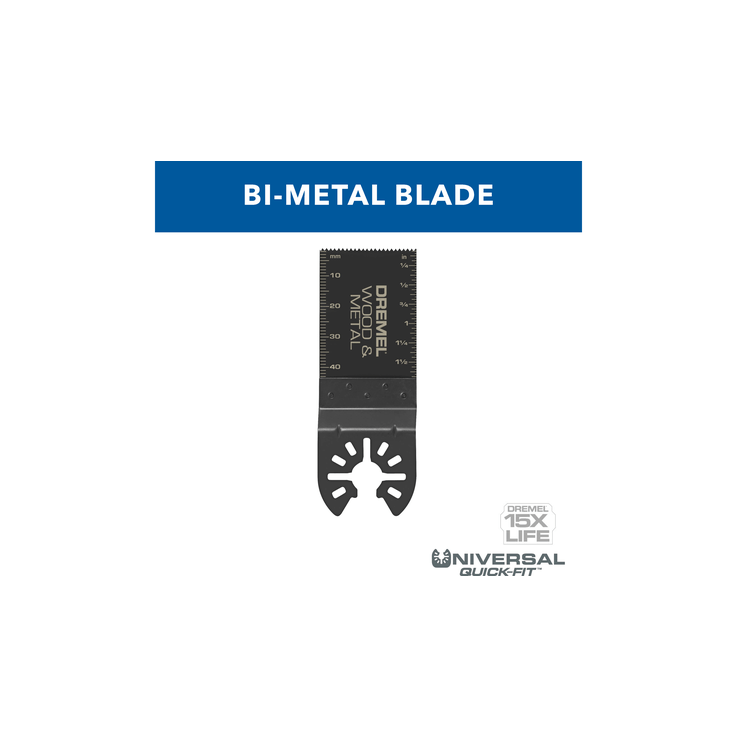 Dremel MM482 Wood and Metal hoja rascadora flexible oscilante para corte al ras