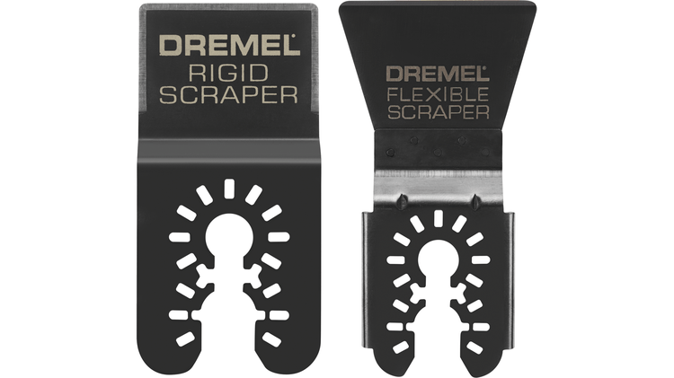 Hojas rascadoras universales, flexibles y rígidas, de interfaz doble MM620U de Dremel (2 piezas)