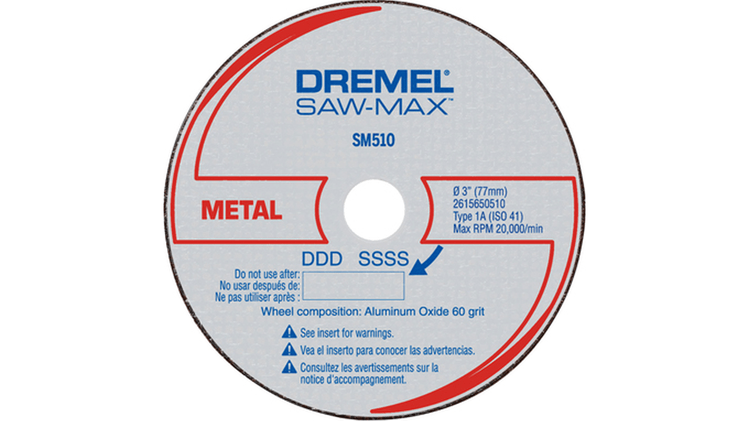 SM510 Disco para corte de metal de 3