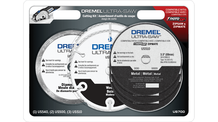 Kit de corte de 6 piezas Dremel US700 Ultra-Saw