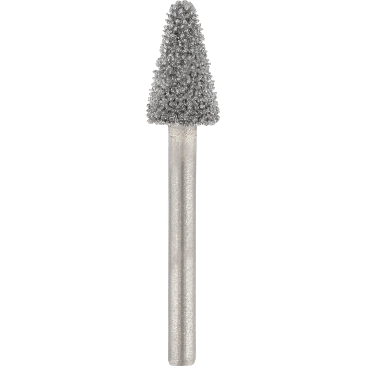 Fraise en carbure de tungstène à dents structurées forme conique 7,8 mm