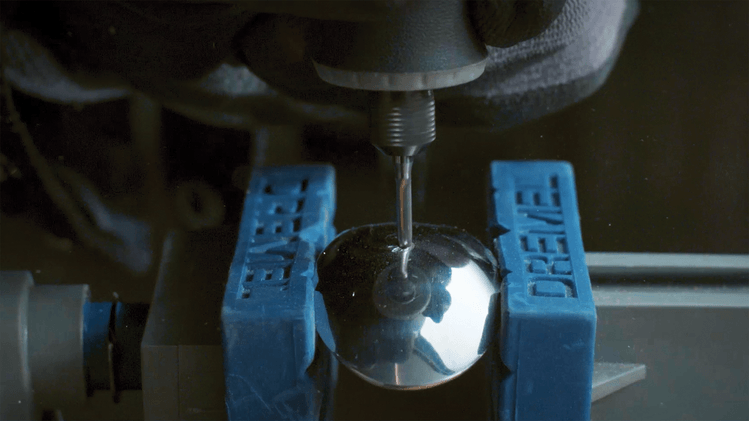 Fraise en carbure de tungstène à bout fléché 3,2 mm