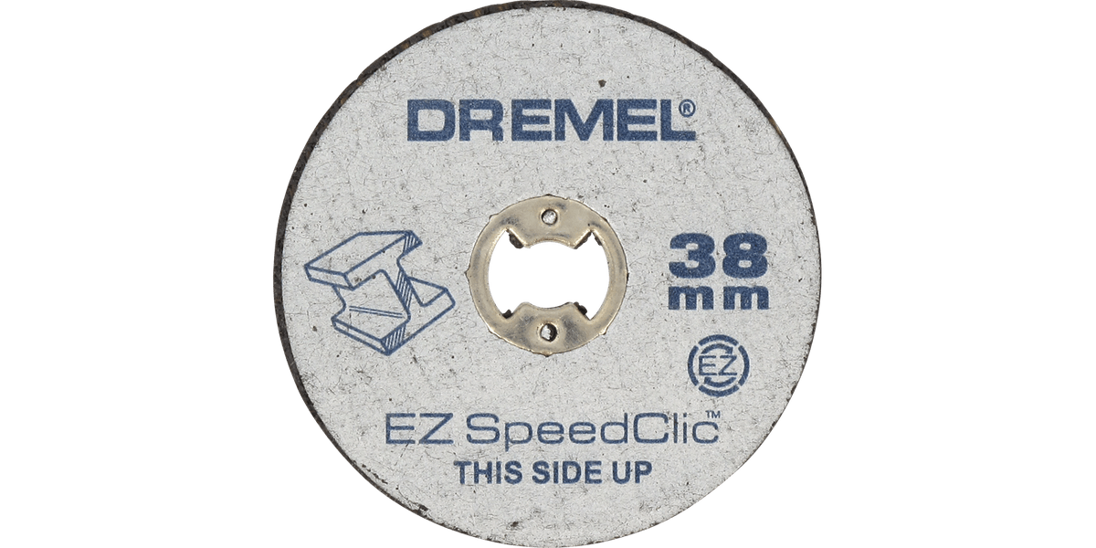 DREMEL® EZ SpeedClic : pack de 5 disques à tronçonner pour la découpe des  métaux. Découpe