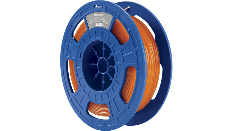 DREMEL® 3D PLA nyomtatószál – narancssárga, 750 gr
