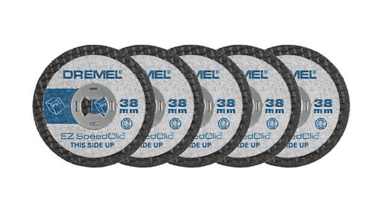 DREMEL® EZ SpeedClic: dischi da taglio per plastica.