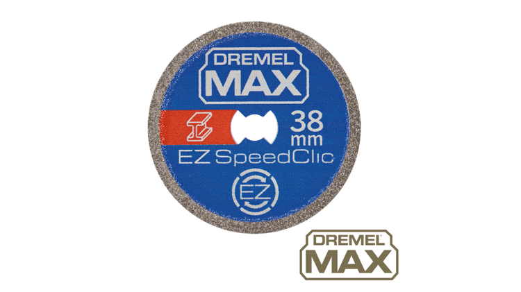 Premium snijschijf voor metaal: DREMEL® MAX EZ SPEEDCLIC