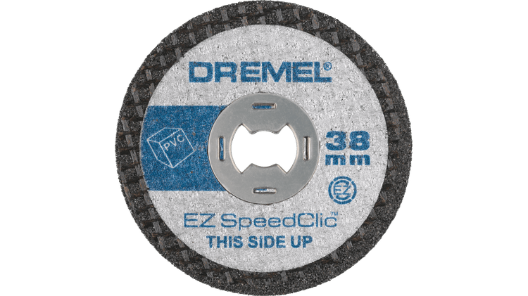 DREMEL® EZ SpeedClic: tarcze tnące do plastiku.