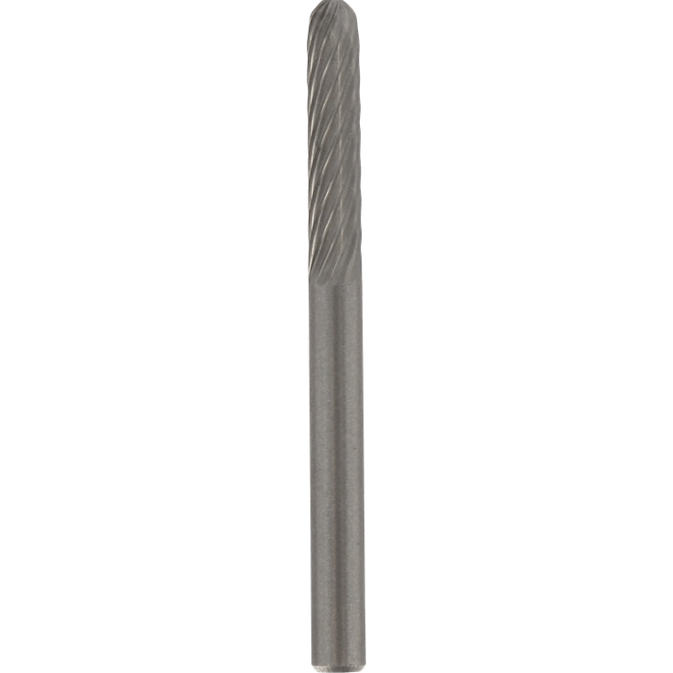 Freza de carbură de wolfram, vârf ascuţit, 3,2 mm