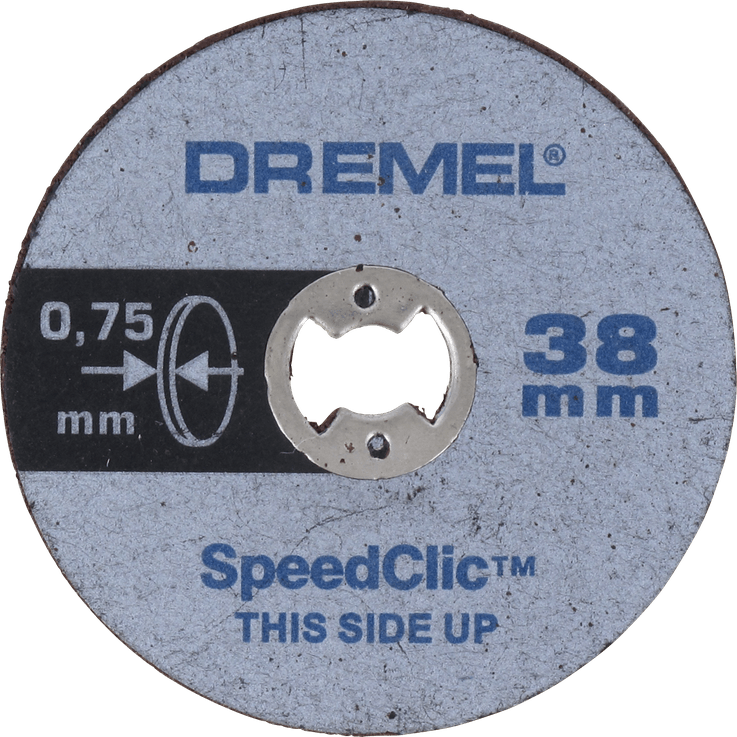 DREMEL® EZ SpeedClic: тонкие отрезные диски.
