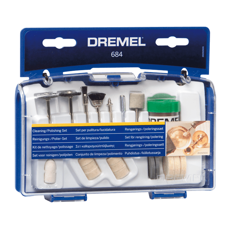 DREMEL 清洁/抛光附件套装（20件）