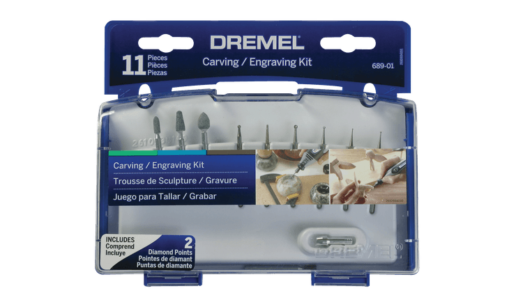 DREMEL雕刻/印刻附件套装（11件）