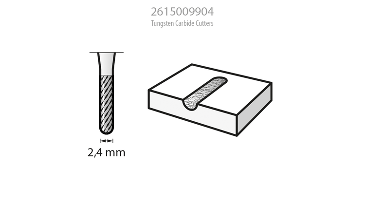 碳化鎢切刀2.4 mm